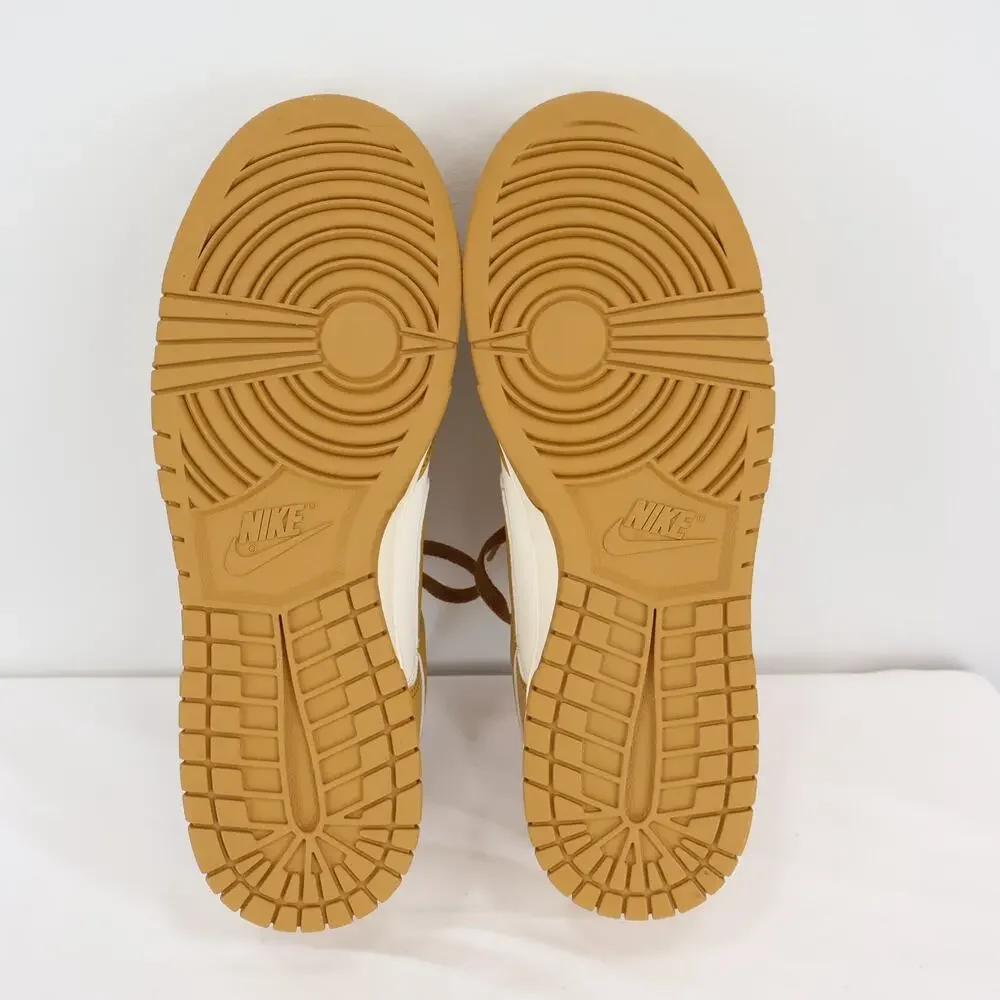 Nike Men's Dunk Low Retro Sneaker Shoe Pale Ivory Wheat Size US 10